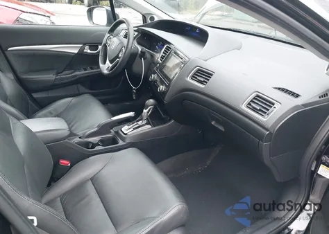 2015 Honda Civic Ex-L из США, поврежденный, VIN 2HGFB2F96FH529643